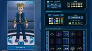 FusionFall Character Creation [upl. by Cortney]