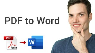 How to Convert PDF to Word [upl. by Dlorrej]