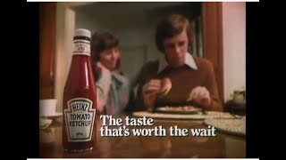 Heinz Ketchup Anticipation Commercial 1977 [upl. by Letsyrk]