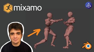 Blender  Animez vos personnages facilement avec MIXAMO [upl. by Evered407]