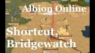 Albion Online  Caerleon to Bridgewatch fast almost safely [upl. by Macdonell]