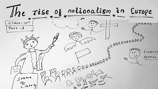 Rise of nationalism in Europe class 10th bkp style part 1  class 10 history chapter 1 cbse😅😅😁 [upl. by Lawton]