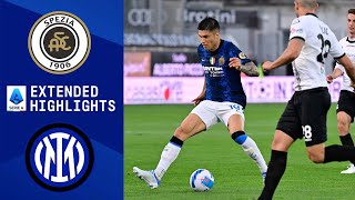 Spezia vs Inter Milan Extended Highlights  Serie A  CBS Sports Golazo [upl. by Raff352]