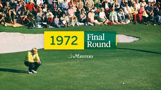 1972 Masters Tournament Final Round Broadcast [upl. by Dorcus]