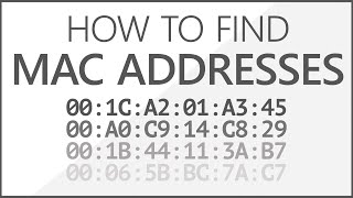 How to find MAC address on Network  MAC address finder [upl. by Sillyrama]