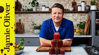 Homemade Chilli Jam  Jamie Oliver [upl. by Llenor]