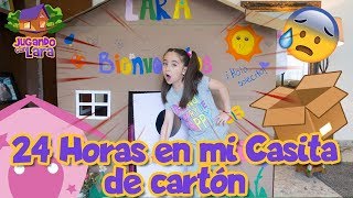 24 horas en mi casita de cartón [upl. by Glaudia]