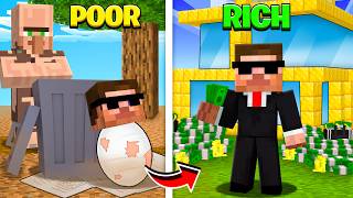 From Poor Baby to Rich Baby in Minecraft [upl. by Gallagher551]