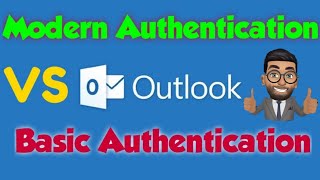 How to check if Outlook is using Modern Authentication or Basic Authentication [upl. by Bala]