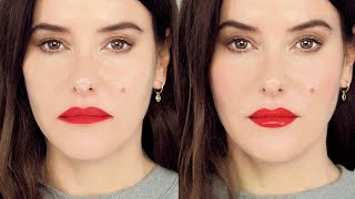 My Lip Lift Technique  Makeup Tips for Happy Lips [upl. by Enaile]