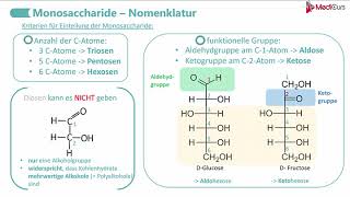 Einleitung Biochemie der Kohlenhydrate [upl. by Snapp890]