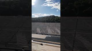 Acropolis View From Panathenaic Stadium Athens [upl. by Lottie]