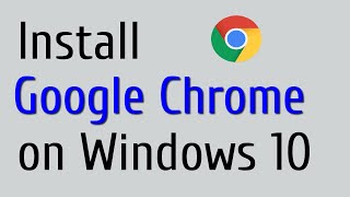 How to Download amp Install Google Chrome [upl. by Retxed]