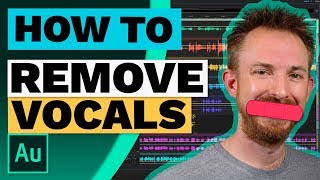 How to Remove Vocals from a Song in Adobe Audition [upl. by Harol231]