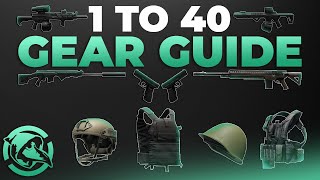 1 to 40 Gear Guide  Escape from Tarkov [upl. by Cassil]