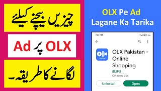 How To Post Ad On OLX  OLX Pe Add Lagane Ka Tarika [upl. by Ellenrad]