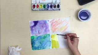 Watercolor Techniques for kids [upl. by Sivek940]