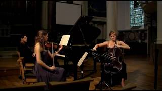 E Grieg  Peer Gynt Suite No 1 piano trio LIVE [upl. by Anaher]