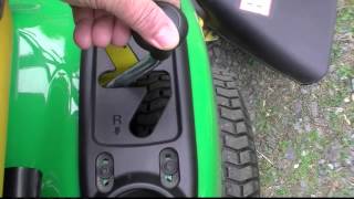 John Deere D105 Problem Automatic Transmission CVT Review [upl. by Ahsened149]