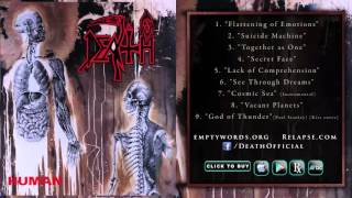 DEATH  HUMAN Reissue Full Album Stream [upl. by Aerua700]