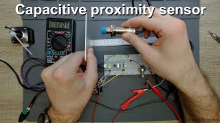 Testing a capacitive proximity sensor [upl. by Eittak]