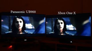 Xbox One X vs 4K Bluray Player Comparison Review [upl. by Keung]