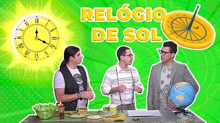 Relógio de Sol funciona  CIÊNCIA EM SHOW [upl. by Boulanger209]