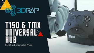 Convert your Thrustmaster T150 or TMX Universal Hub 508 \ 70 PCD Rim Addon by 3DRap [upl. by Dulcea]