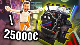 Gros Setup Simulateur Voiture Avion à 25 000€ [upl. by Sheff]