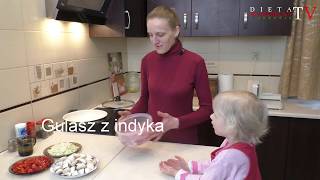 009  PRZEPIS na GULASZ z indyka  Domowy gulasz  Przepis keto [upl. by Devonna]