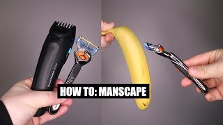 How To Manscape Your Junk Mens Grooming Tutorial IN DEPTH GUIDE [upl. by Sitrik767]