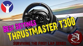 Best Force Feedback Settings Thrustmaster T300  iRacing [upl. by Ayana]