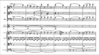 Mozart  Le nozze di Figaro  Ouverture score [upl. by Llecrep]