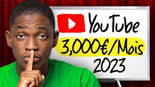 COMMENT MONÉTISER RAPIDEMENT SA CHAINE YOUTUBE EN 2023 [upl. by Hooke]