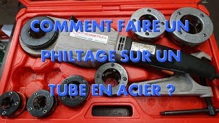 COMMENT FAIRE UN FILTAGE SUR UN TUBE EN ACIER [upl. by Annahsit]