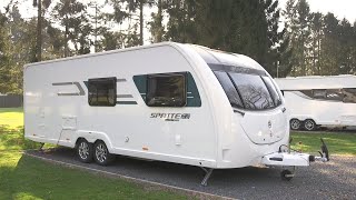 2019 Swift Sprite Super Quattro FB review Camping amp Caravanning [upl. by Aninaj]