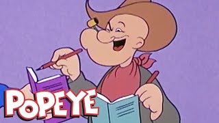 Classic Popeye Episode 42 Autographically Yours AND MORE [upl. by Dynah551]