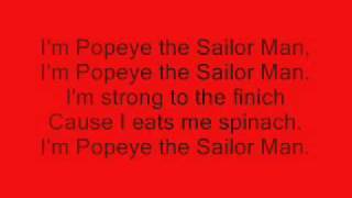 popeye theme song [upl. by Anelrac]