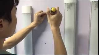 Everbright Lighting  How to Install LED Batten Lights [upl. by Marciano235]