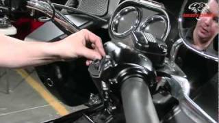 BIKERS CHOICE Dakota Digital Gauges Install [upl. by Nami127]