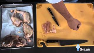 How To Properly Fabricate A Chicken  Le Cordon Bleu [upl. by Oskar]