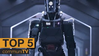 Top 5 Robot Movies [upl. by Arreis]