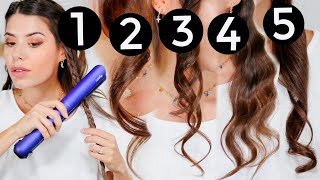 5 TUTORIAL FACILI PER FARE I CAPELLI MOSSI CON LA PIASTRA  DYSON CORRALE ASK [upl. by Goldi]