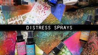 Tim Holtz Distress Sprays [upl. by Cad]