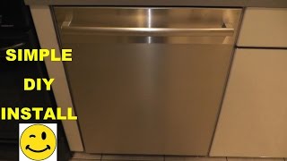 How To Install A Bosch Dishwasher [upl. by Nevart222]