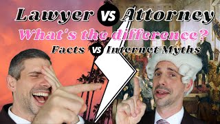 Lawyer vs Attorney Whats the Difference [upl. by Jabon]