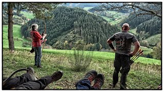 Bogensport Extrem  Unterwegs auf dem BogenparcoursSchwarzwald Teil 3  Extreme Archery [upl. by Savadove]