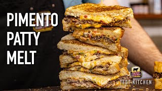 Pimento Cheese Patty Melt Recipe [upl. by Azmah]