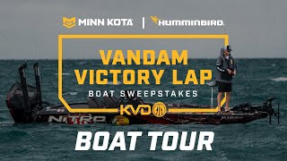 VanDam Victory Lap Boat Sweepstakes  Nitro Z21 Boat Tour [upl. by Adler688]