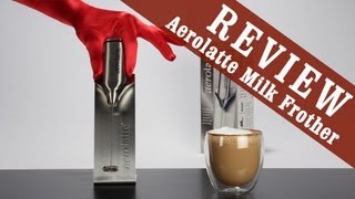 Aerolatte Milk Frother  Exclusive Review [upl. by Alemrac746]